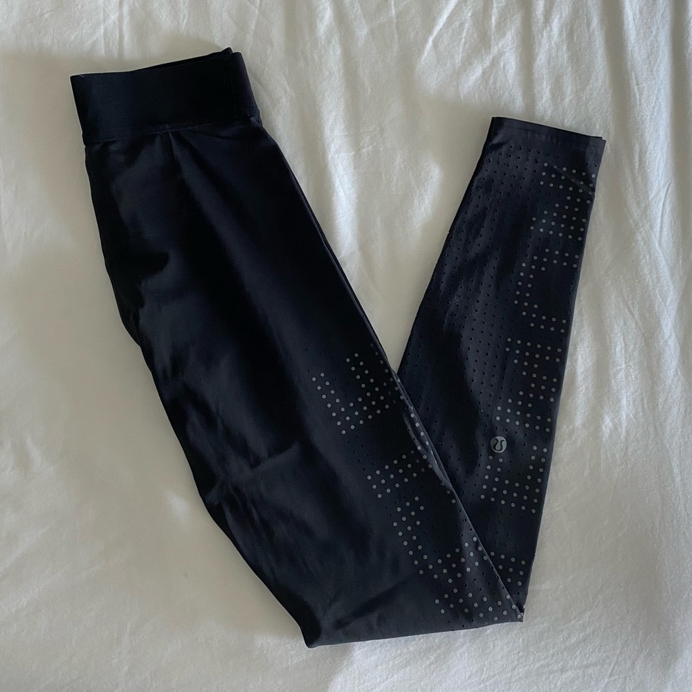 Lululemon X SoulCycle reflective leggings - Picture 2 of 3